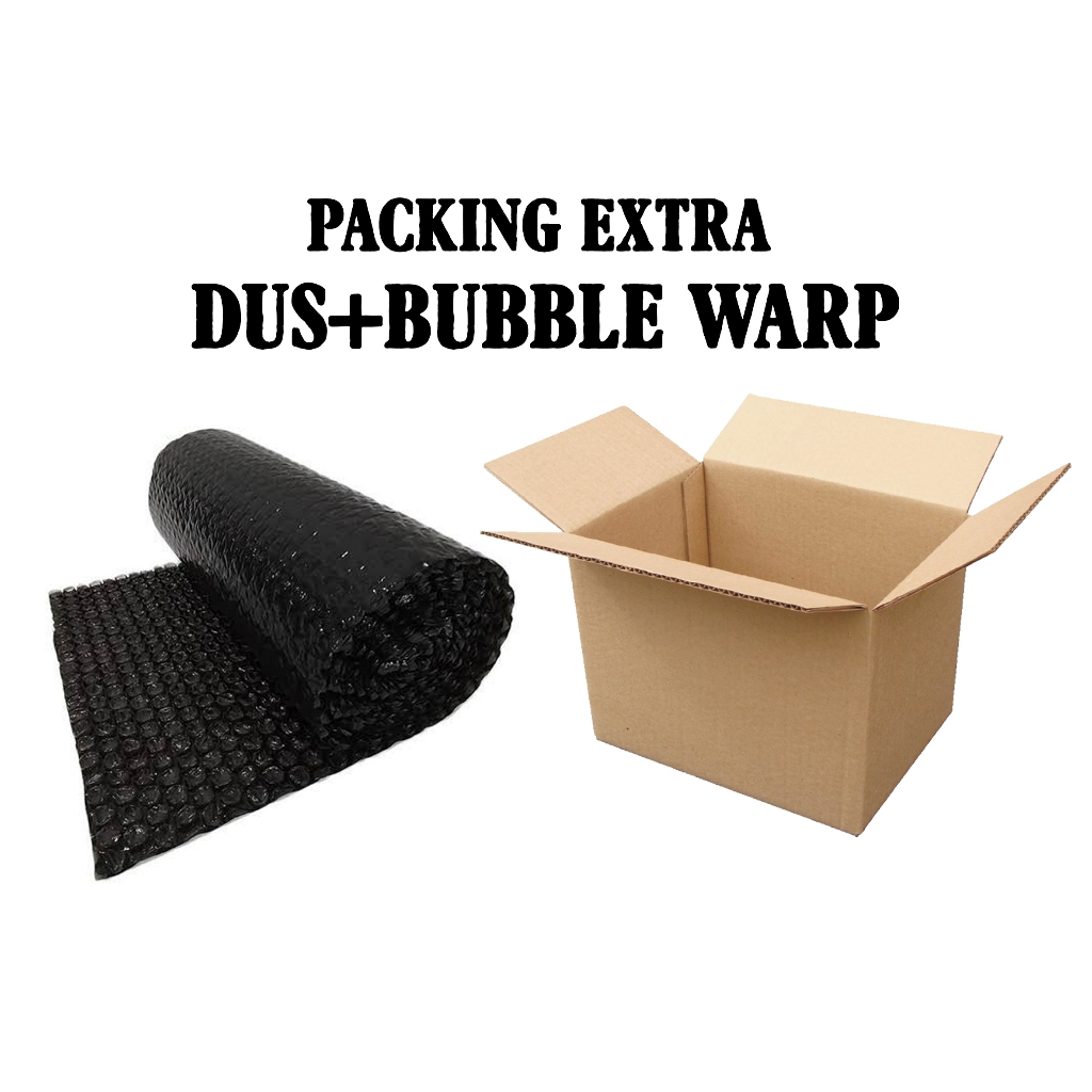 

CMBCH Packing Tambahan Ekstra Bubble Wrap dan Kardus