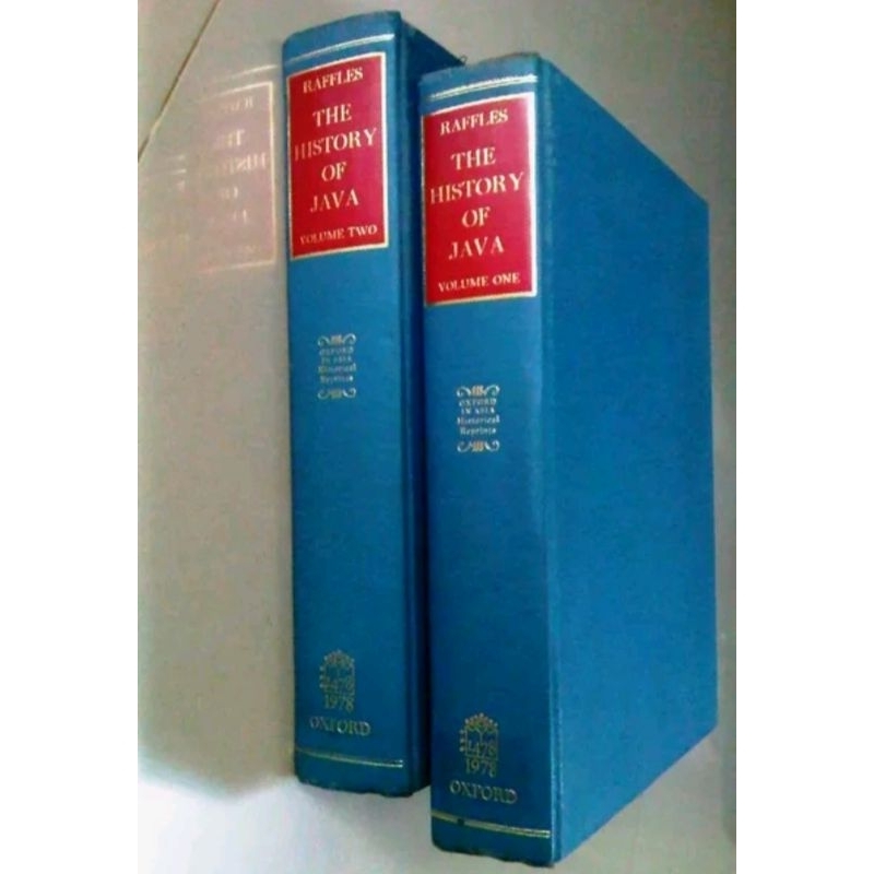 Thomas Stamford Raffles : THE HISTORY OF JAVA (Oxford, 1978) Buku original / Very Rare
