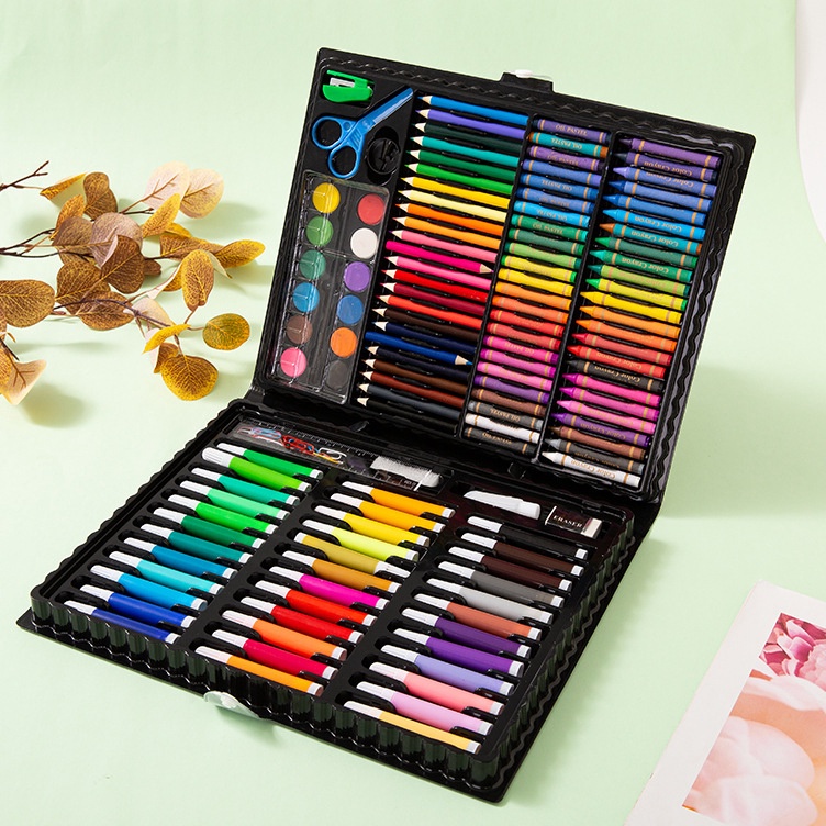 

Big Promo Alat Lukis Art set Isi 15 Pcs Pensil Warna Set Anak Crayon