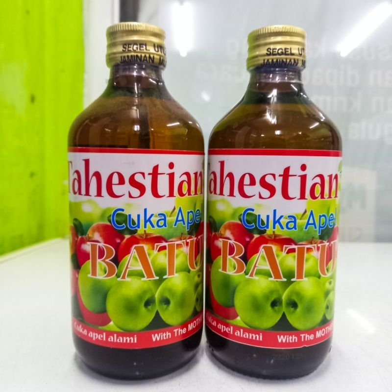 

TAHESTIAN Cuka Apel 330 ml Cuka Apel Alami With The Mother ORIGINAL