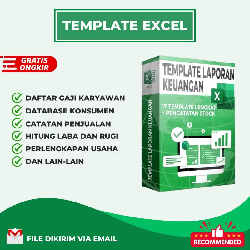 Template Excel Laporan Keuangan | Laporan Akuntansi