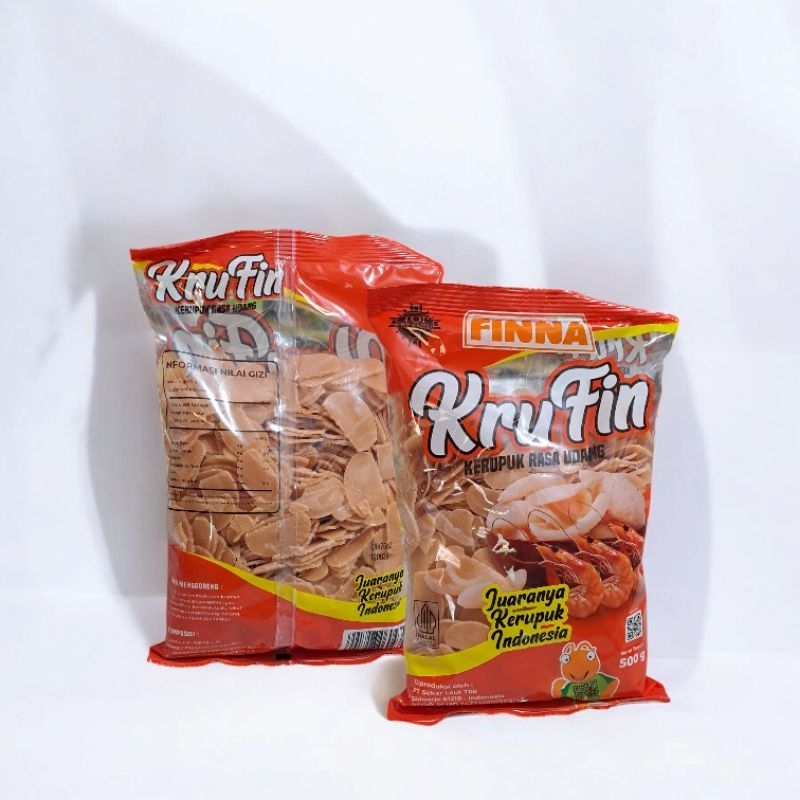 

FINNA KERUPUK RASA UDANG KRUFIN 500GR