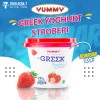 

yummy yoghurt greek strawberry 100gr