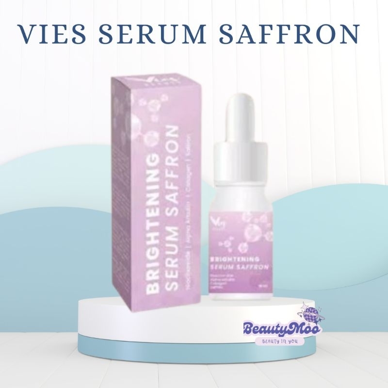 Vies Beauty Brightening Glow Serum Saffron Original 100%