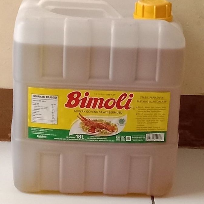 

Bimoli Minyak Goreng Bimoli 18 Liter Jerigen