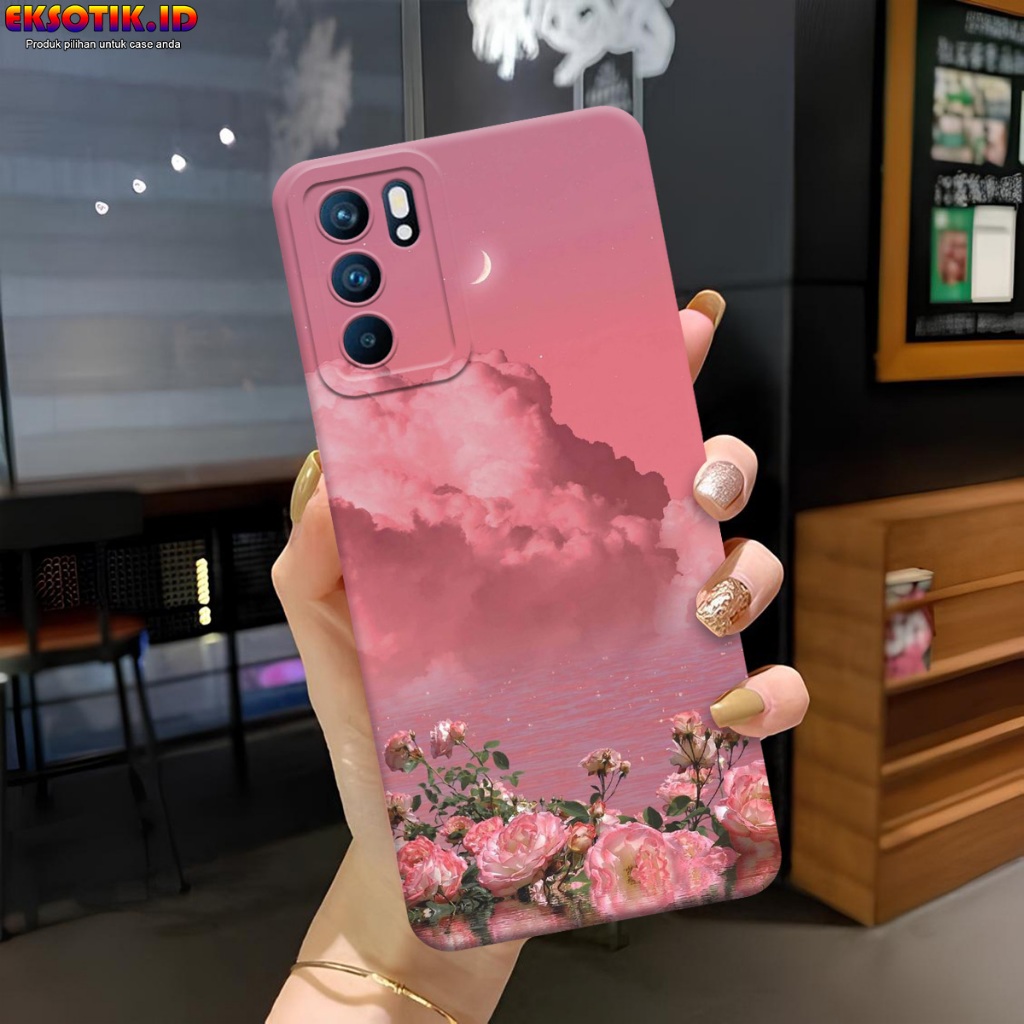 Case Oppo Reno 6 5G - Casing Oppo Reno 6 5G  - Fashion Case - Silikon Oppo Reno 6 5G  - Motif Keren 