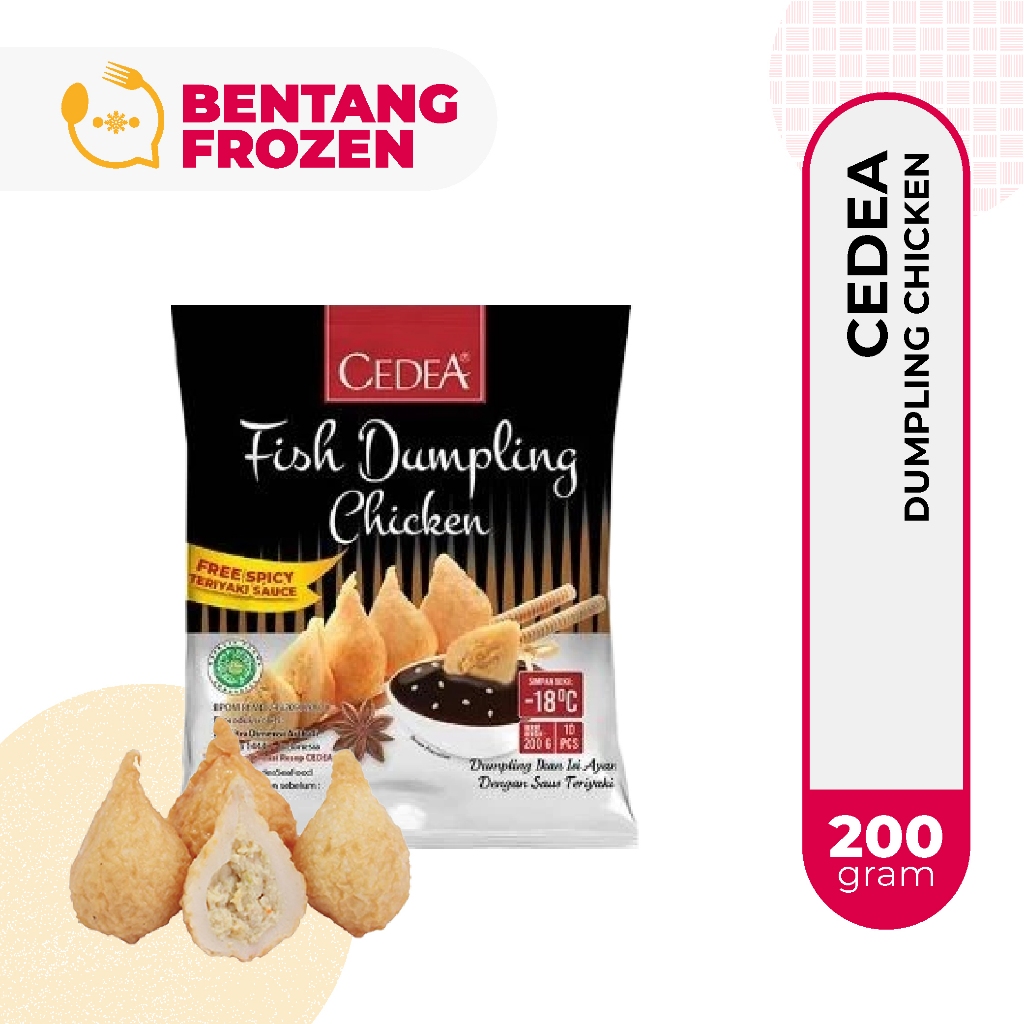 

Cedea Dumpling Chicken 200gr Isi 10 / Cedea Dumpling Ayam