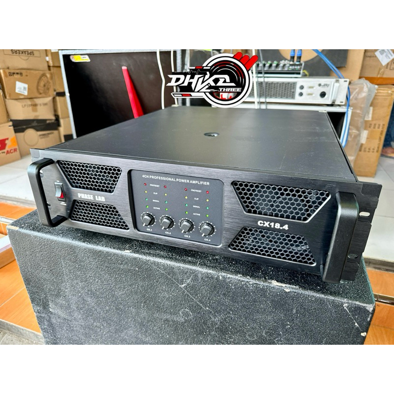 POWER PHASELAB CX 18.4 CLASS H 4 CHANNEL / POWER PHASE LAB CX18.4 CLASS H / Power Phaselab cx 18.4 o