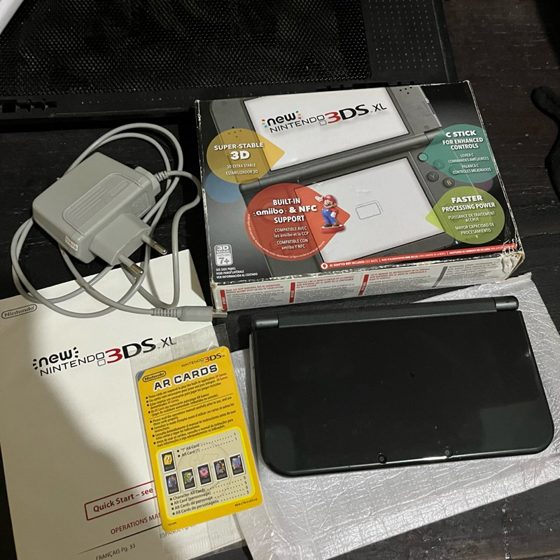 Nintendo New 3DS XL 128GB FULLSET Full Games