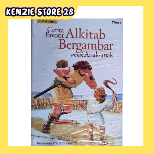 Buku Cerita Alkitab Bergambar Untuk Anak-anak - Sekolah Minggu Kristen