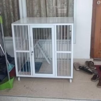 Ready stock KANDANG HEWAN / KANDANG KUCING ALUMUNIUM P70 L60 T70 HANYA PALEMBANG