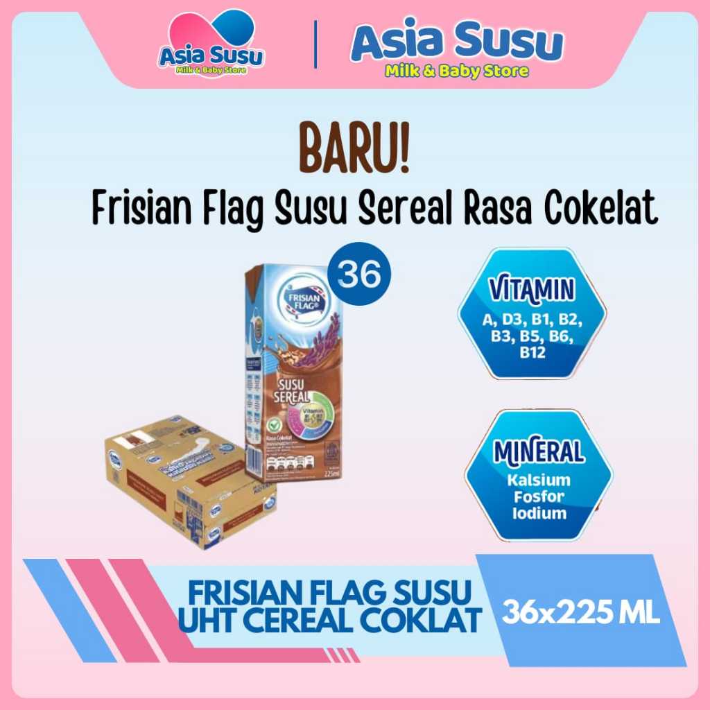 

[ KARTONAN ] Frisian Flag susu UHT 225ML