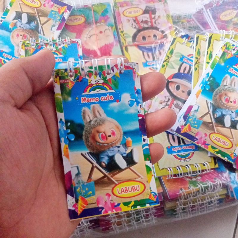 

BUKU MEMO SPIRAL LABUBU