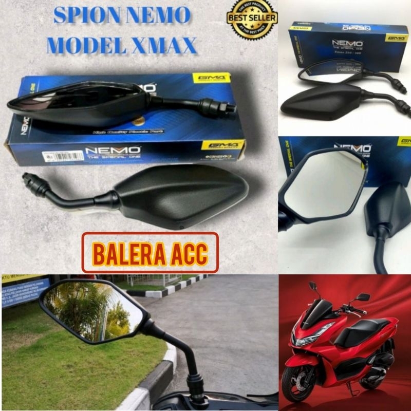 Spion Nemo Xmax Untuk Honda Pcx 160 Pcx 150 Spion Nemo Xmax Universal