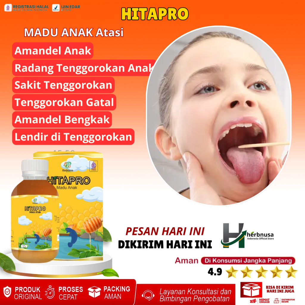 Obat Radang Tenggorokan Anak - Obat Sakit Tenggorokan Buat Anak - Obat Tenggorokan Gatal Dan Batuk -