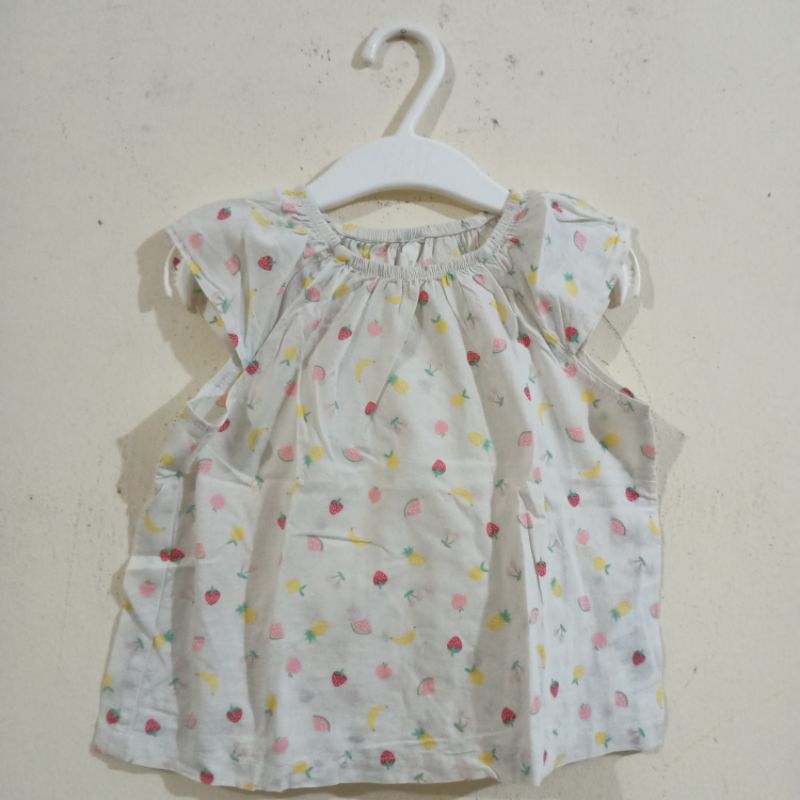 Preloved blouse anak perempuan merk H&M