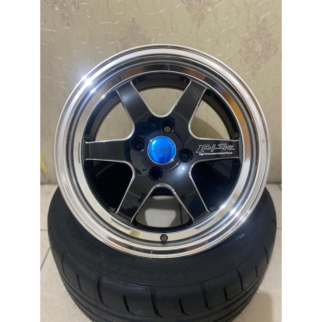 Velg JF Samlong R15 Cocok Untuk Mobil Brio Agya Ayla Dll