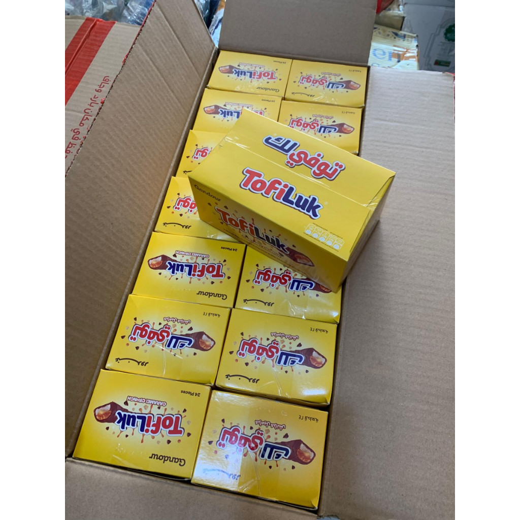 

Coklat Tofiluk caramel crunch 24 PCS