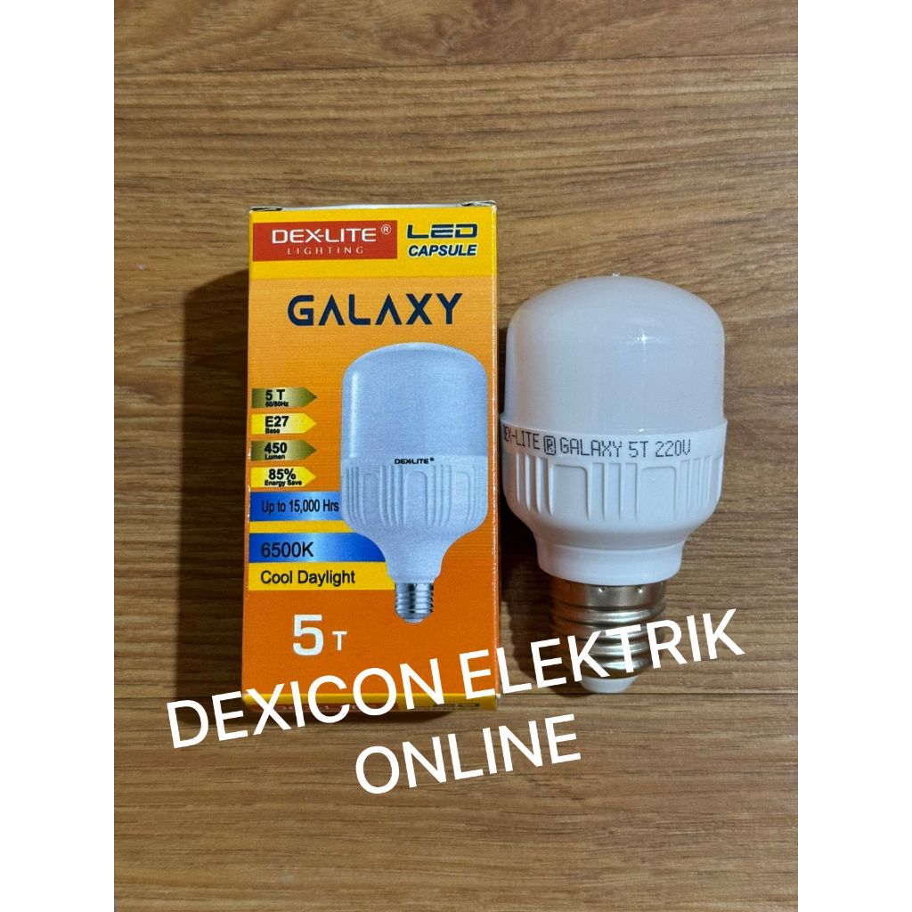 Bohlam led kapsul - DEXLITE - bohlam murah - bohlam hemat energi - LED kapsul - Bohlam Rumah - Bohla