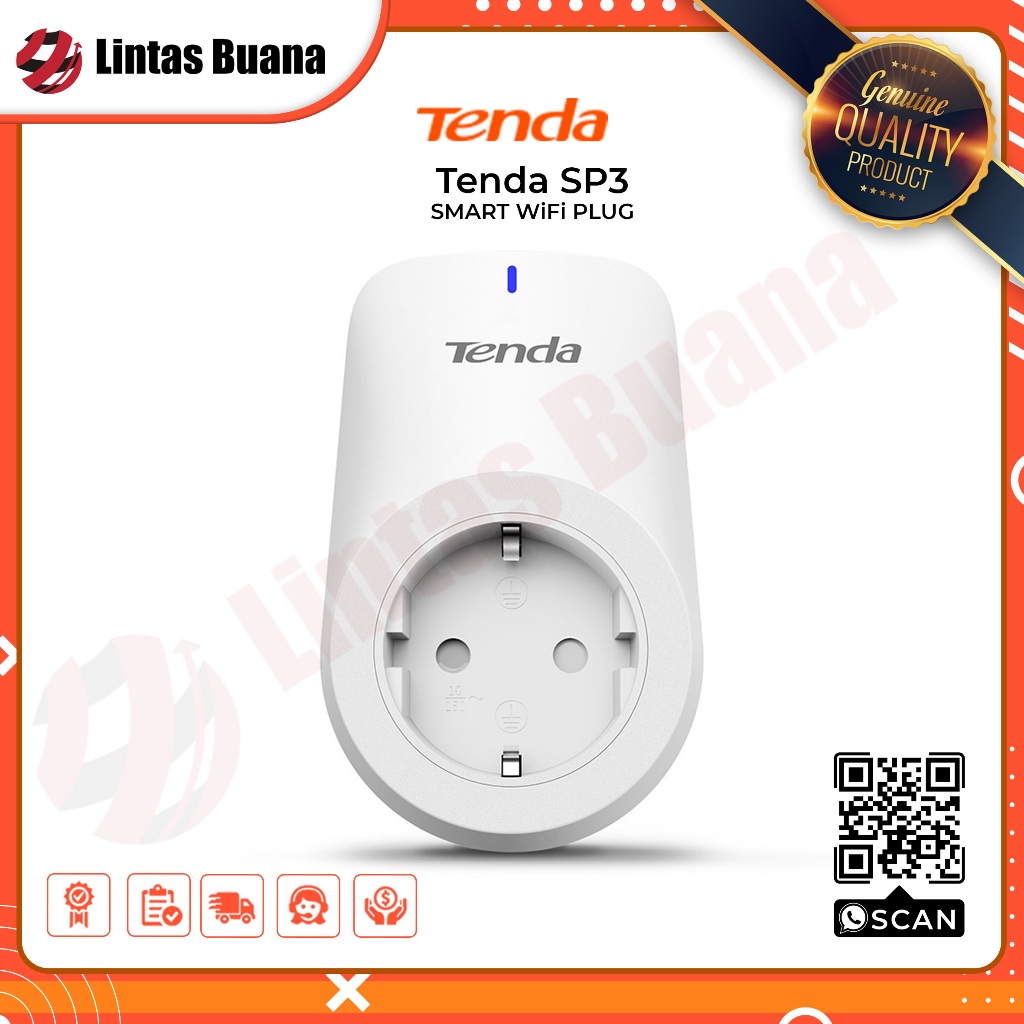 Tenda SP3 Smart Wifi Plug Wifi Smart Home