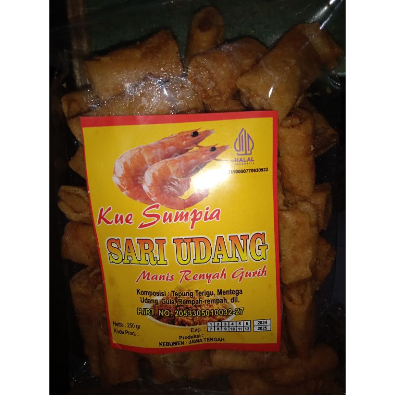

Kue Sumpia udang 250gr