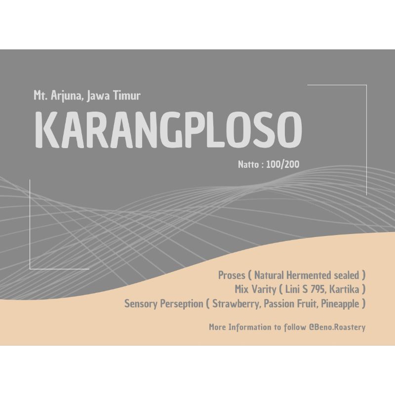

Roast Bean Mt. Arjuno Karangploso Jawa Timur