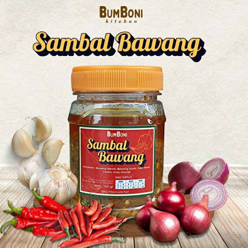 

Bumboni Sambal Bawang Pedas Gurih