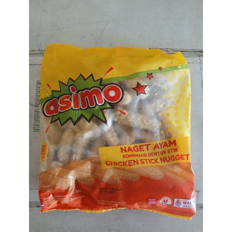 

Asimo chicken stik nugget 500gram