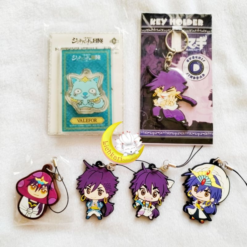 Set Magi Rubberstrap Keychain Sinbad