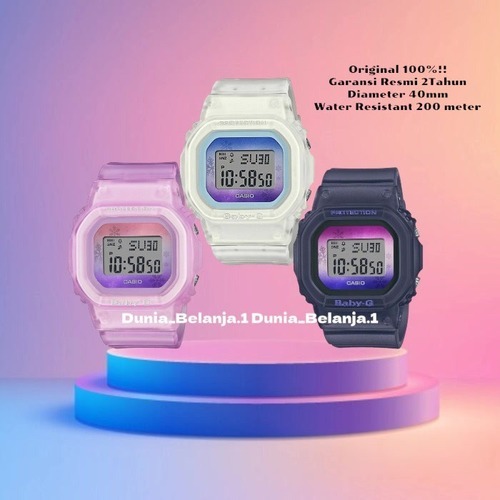 Original 100% Casio BABY-G BGD-560WL-2DR BGD-560WL-4DR BGD-560WL-7DR Jam Tangan Wanita BGD-560 Garan