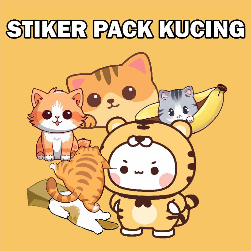 

STIKER PACK KUCING