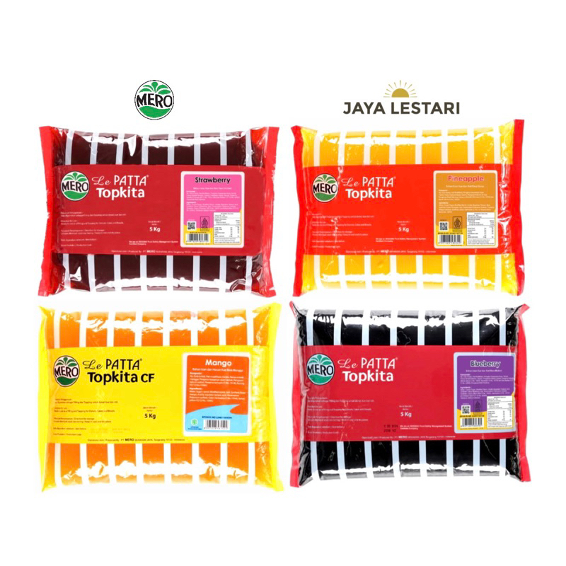 

Selai Le Patta Topkita Filling (5kg) (5 Varian Rasa)