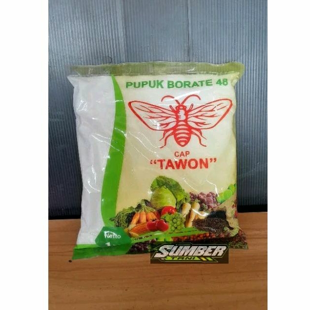 Pupuk Tanaman Borate 48 Boron 48% Cap Tawon not Karate Boron