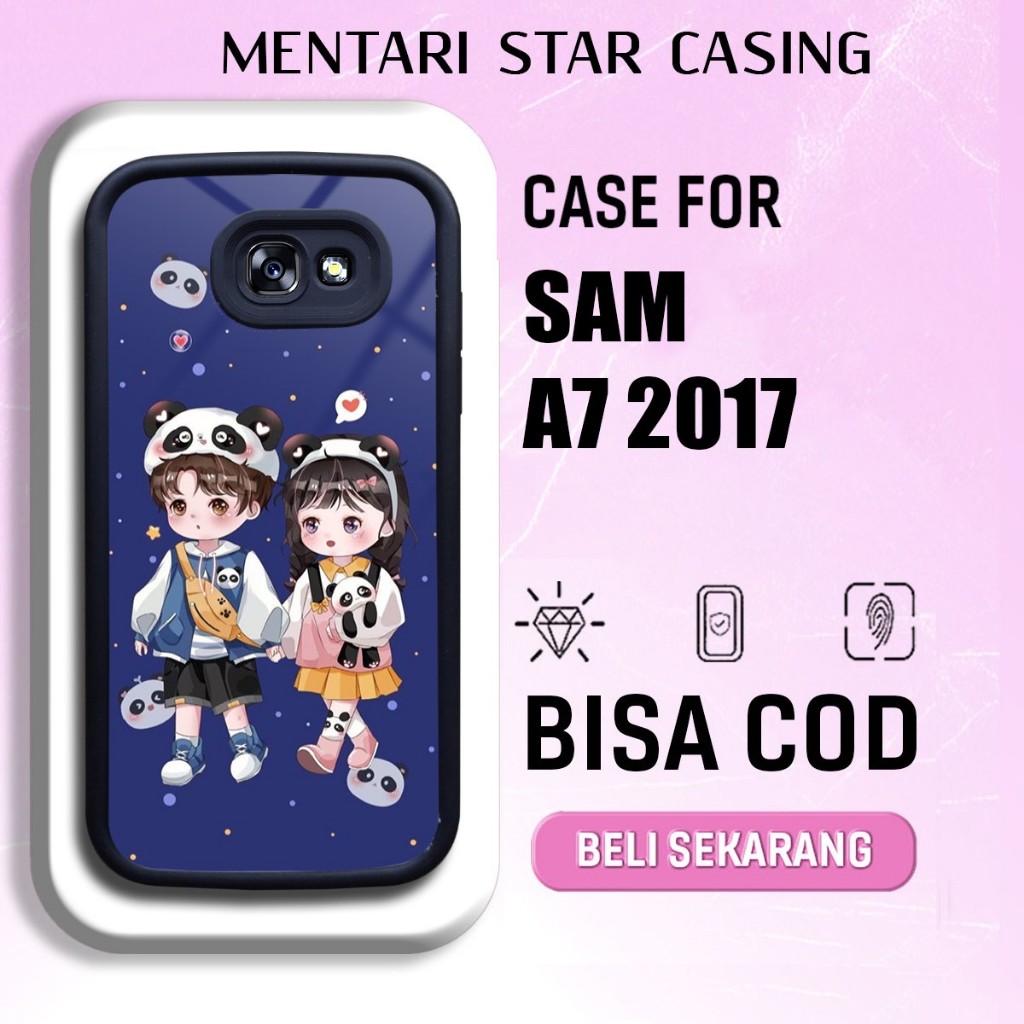 Casing Samsung A7 2017 Couple Terbaru Case Samsung A7 2017 Terlaris Casing Hardcase Softcase Glosy