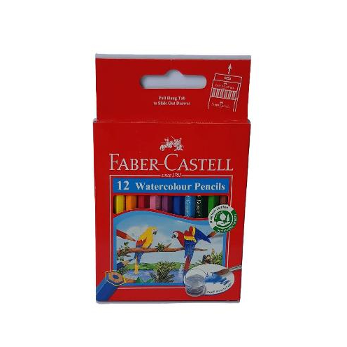 

Pensil Warna Faber-Castell 12 Water Colour Pencils (Pendek) Kreasi Warna Menakjubkan