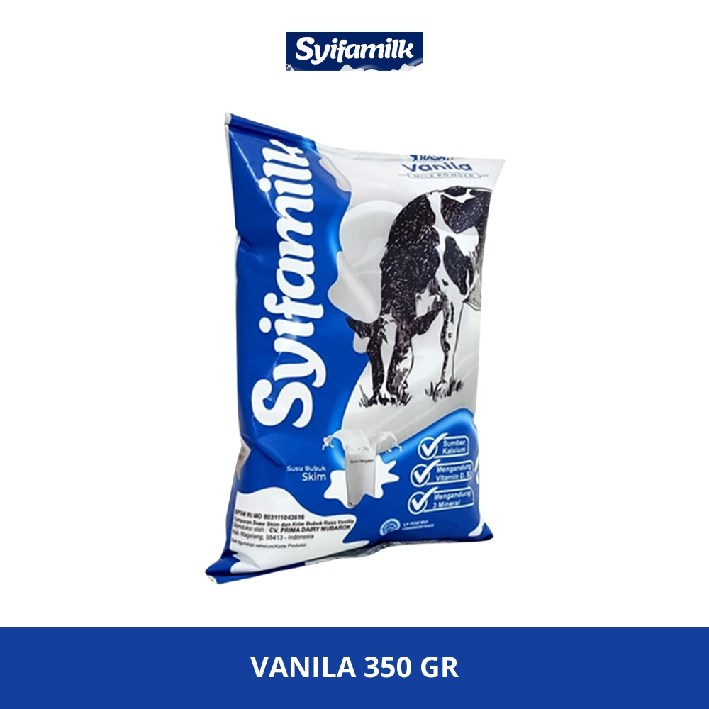 

Syifamilk - Susu Bubuk Rasa Vanila - 350 GR