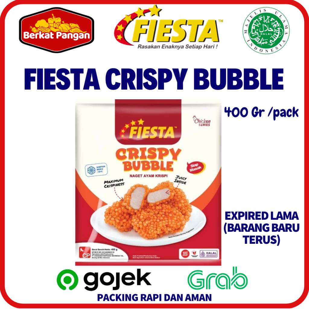 

Fiesta Crispy Bubble Nugget 400 gr