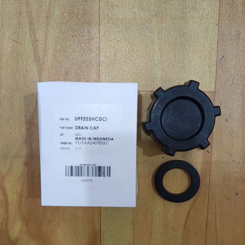 Dop/Tutup Tangki Bawah Pompa Air Sanyo 250 watt Ori