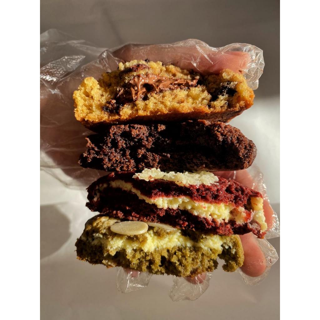 

COOKIES SOFT BAKED | tekstur goeey and crunchy