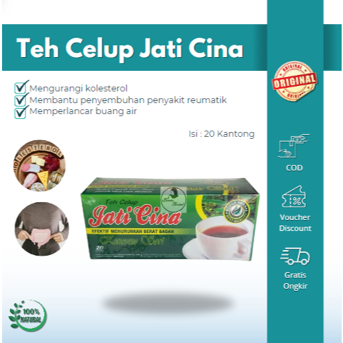 

Teh Jati Cina Kencono Sari Teh Obat Hebal Asli 100% Original CELUP