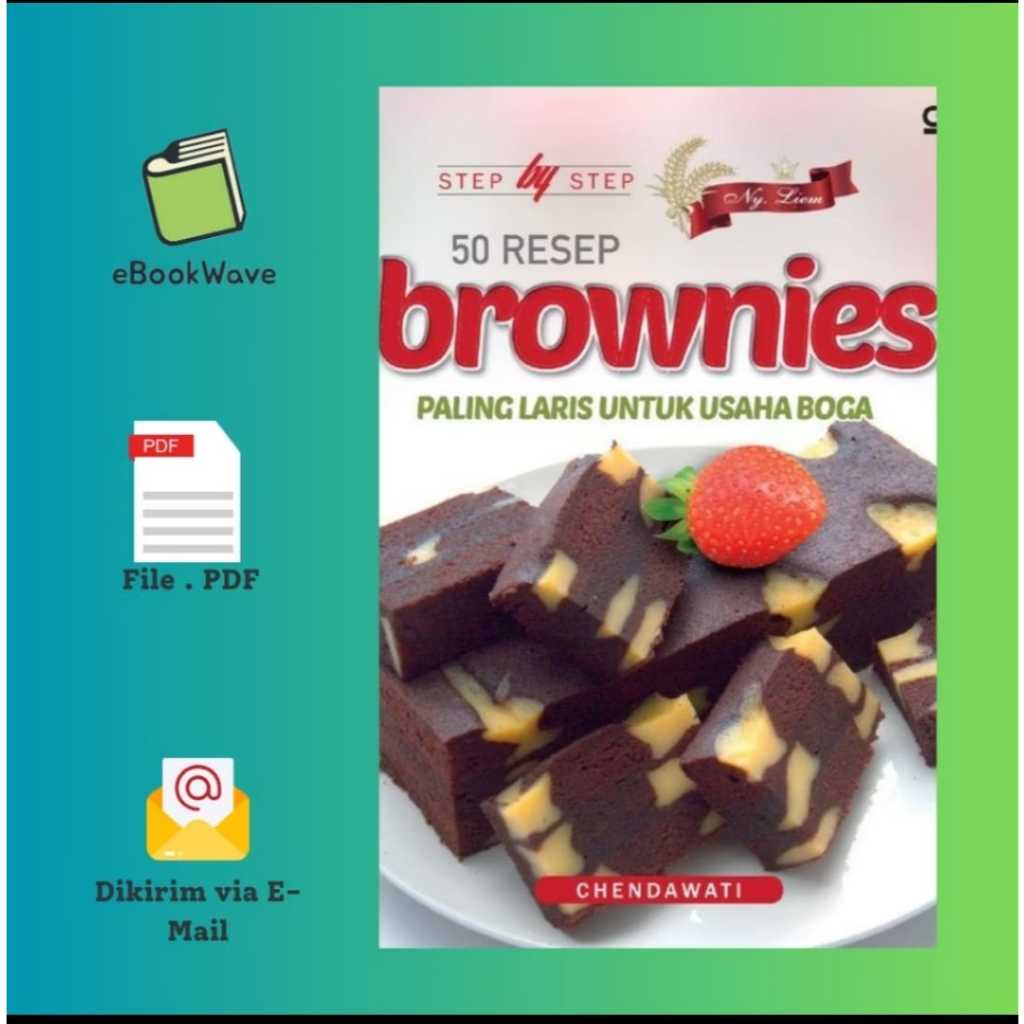 

50 Resep Brownies by Chendawati Book BEST SELLER (Bahasa Indonesia)