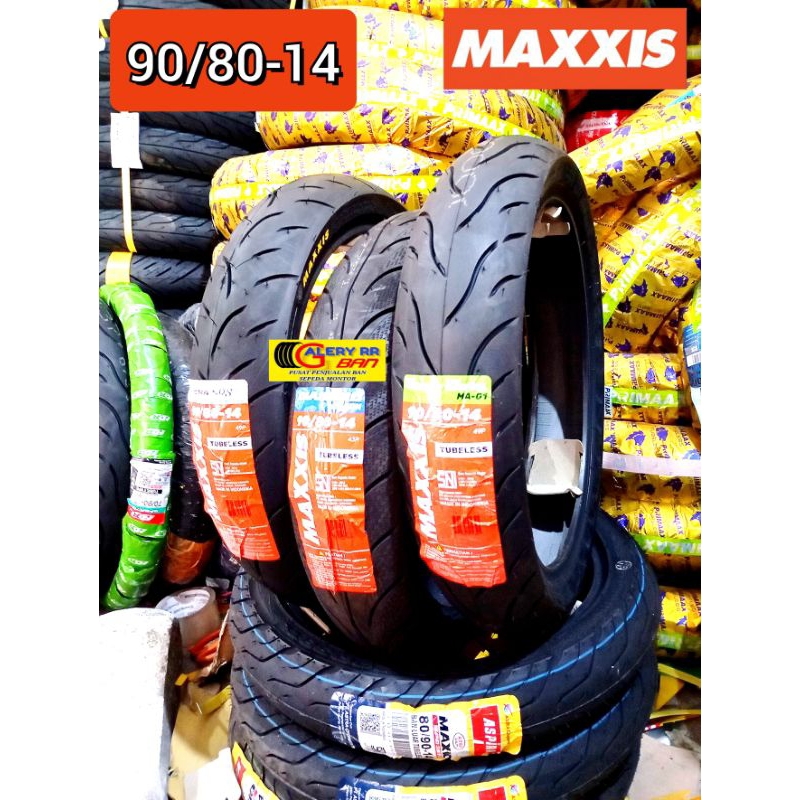 ban matic tubles maxxis green devil victra diamond 90/80-14 ban maxxis ring 14 ban montor metic 90/8