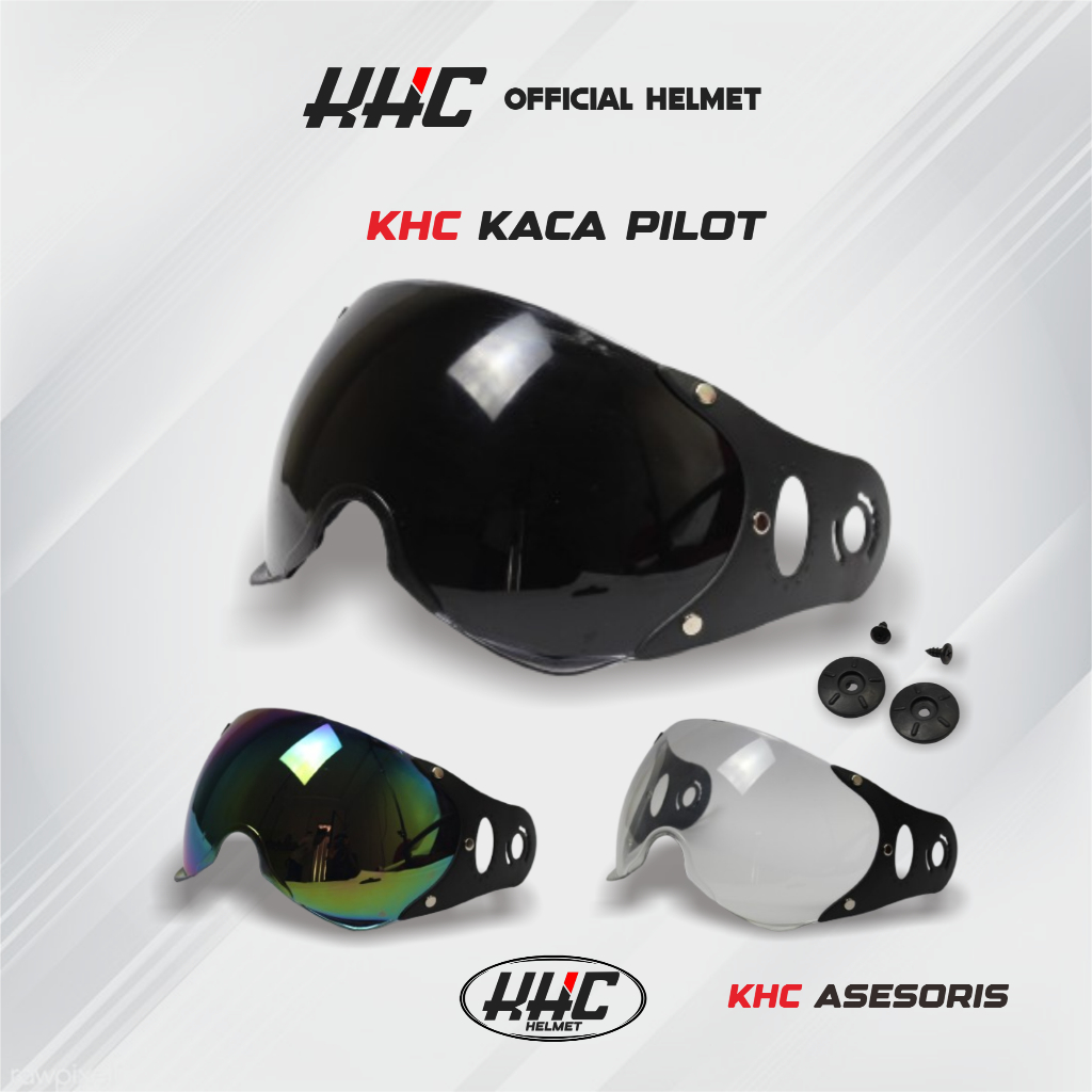 Kaca Pilot Helm Cakil KHC Full Face/Hall Face