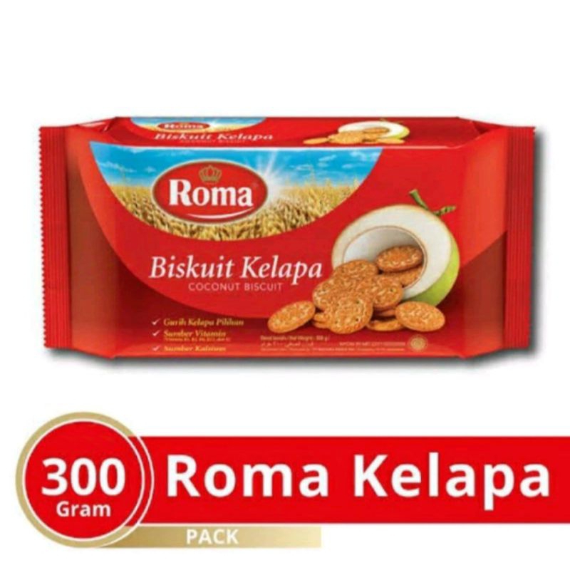 

ROMA KELAPA BISKUIT 300GR