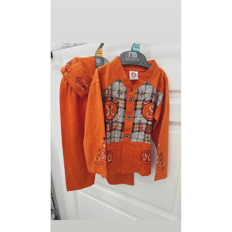 preloved setelan baju koko anak