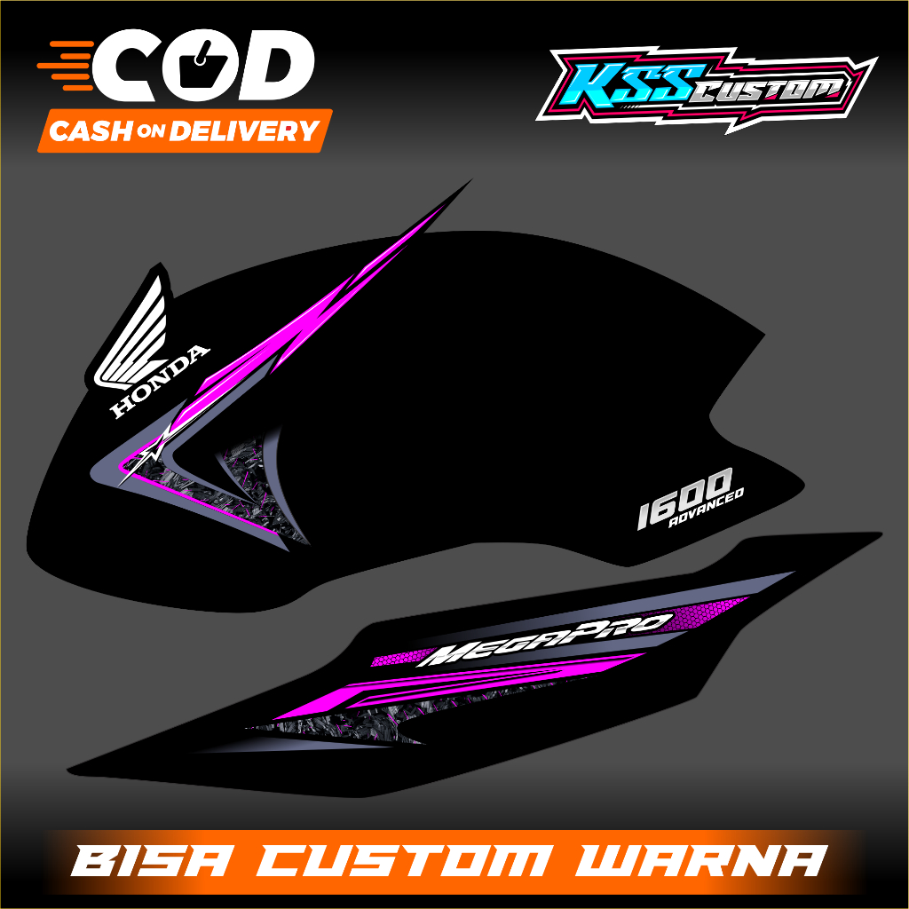 striping megapro primus variasi custom - striping mp primus variasi - striping mp herex megapro