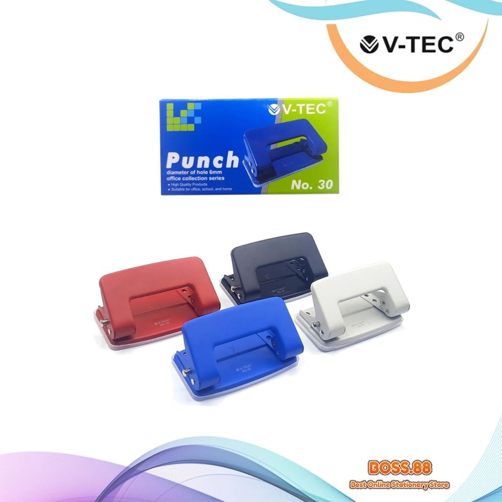 

PEMBOLONG KERTAS / PERFORATOR V-TEC 30 (1 PCS)