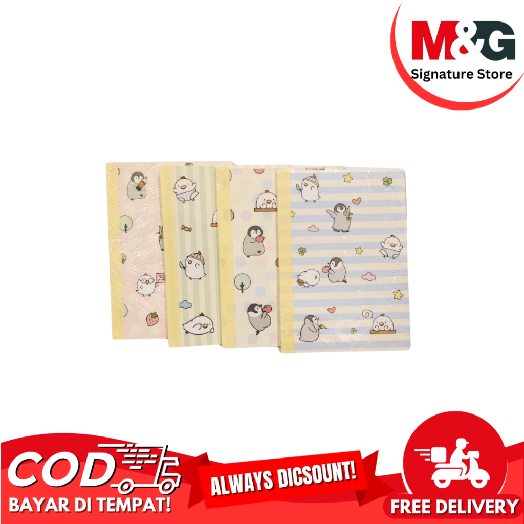 

Buku Kotak Kecil M&G Notebook A6 Isi 40 Lembar Dengan Cover Lucu #APNB001