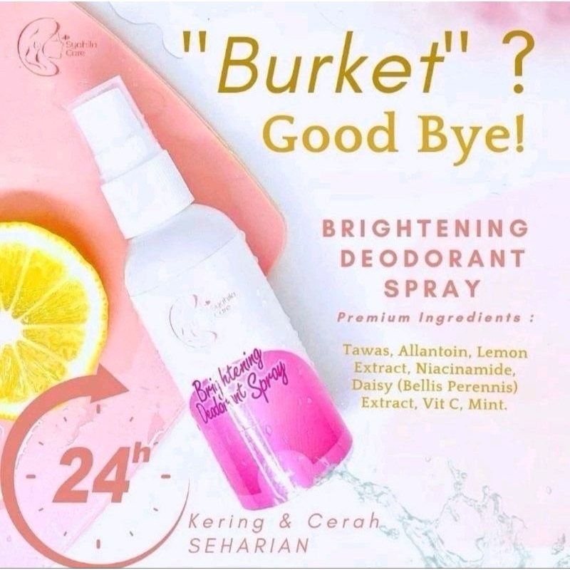 Deodoran Spray Syahila Care Deo Spray Syahila Care