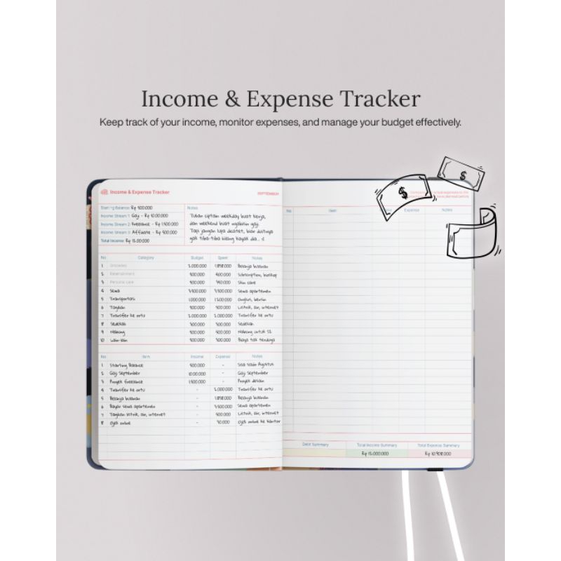 

HJK Free Gift Planner 2025 by Life Plan Journal 1 Tahun